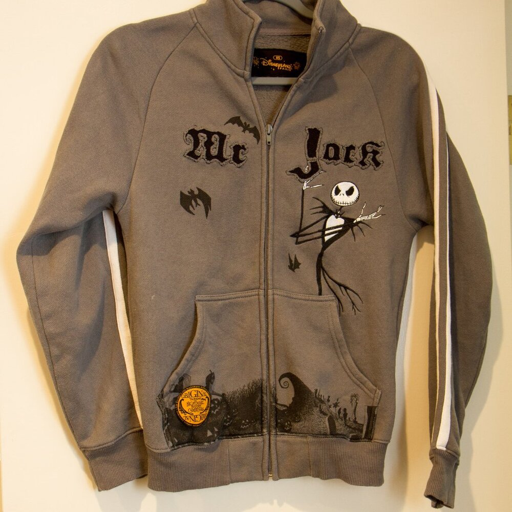 Disneyland Paris Nightmare Before Christmas zip up hoodie